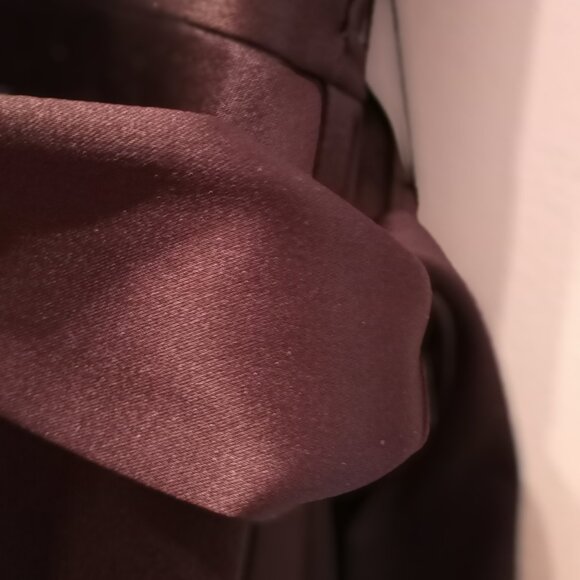 'WHITE HOUSE BLACK MARKET' Halter Dress Size 2 Solid Black - Picture 8 of 13